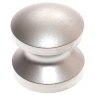 Mini Push Lock Knob 16mm in Matt Nickel