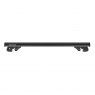 Menabo Jackson Black Raised Rail Roof Bars 1200mm (90kg Max.)