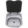 Thetford Thetford Series 34 Sink with Glass Lid 400mm x 445mm