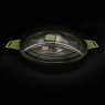 Wolf Outdoors EzyStow Collapsible Cooking Pot 2.5L Olive Green