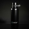 Wolf Outdoors Vacuum Hot & Cold Flask Black 700ml