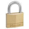 Masterlock Padlock Brass 40mm Steel Shackle
