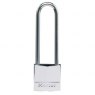 Masterlock Padlock Nickel Brass 30mm SS Long Shackle