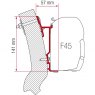 Fiamma Adapter Wingamm Oasi 350 (98655-931)