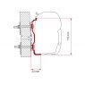 Fiamma Adapter Hymer 2016 300 (98655Z060)