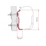 Fiamma Adapter Hymer 2016 450 (98655Z063)
