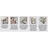 Lalizas Portable Camping Chemical Toilet 10L