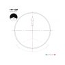 Lopolight Lopolight 2nm 135° White, stern, with flat base