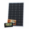 Photonic Universe 120W 12V dual battery solar kit for camper, boat, yacht with controller and cable