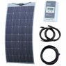 Photonic Universe Photonic Universe 160W semi-flexible solar charging kit with Austrian textured fibreglass solar pane