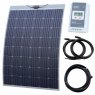 Photonic Universe 240W semi-flexible solar charging kit with Austrian textured fibreglass solar pane