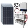 Photonic Universe 2.4kW 48V Complete Off-grid solar power system with 8 x 300W solar panels, 5kW hyb
