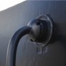 Photonic Universe Photonic Universe 180W black semi-flexible fibreglass solar panel with round rear junction box and 3