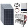 Photonic Universe 3.6kW 48V Complete Off-grid solar power system with 12 x 300W solar panels, 5kW hy