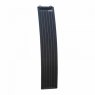 Photonic Universe Photonic Universe 30W black ultra-narrow semi-flexible fibreglass solar panel with durable ETFE coat