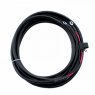 Photonic Universe 5m 4.0mm2 dual core extension cable with a fuse holder, 15A fuse and ring terminal