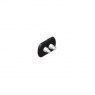 Glydus Bulkhead Fitting Black
