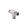 Glydus 9/16' T Fitting to connect Multiple Hoses