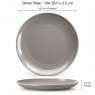 Flamefield  Flamefield Dinner Plate Seramika Latte
