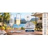 Flamefield  Flamefield 2Pk Tritan Non-Slip Riviera Champagne Flute