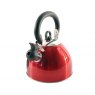 Flamefield 2.5Ltr Whistling Kettle Red