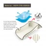 Flamefield  Flamefield Smart Board 6In1 Foldable Cutting Board - White