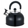 Flamefield 2.5Ltr Whistling Kettle Black