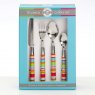 Flamefield 16Pcs Stripe Cutlery Set