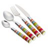 Flamefield 16Pcs Stripe Cutlery Set