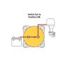 Blue Sea Blue Sea Systems Mini Battery Switch (Knob Version)