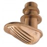 Guidi Brass Grated Water Intake 2 in